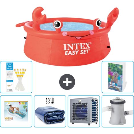 Intex Piscina Easy Set Rotonda - Granchio - 183x51 cm - 7-pezzi S112 (1/5)