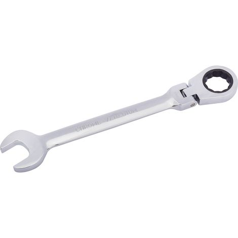 Draper 24mm Draper Hi-Torq® Metric Flexible Head Ratcheting Combination Spanner (52025) (1/5)