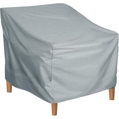 JSSEVN-Outdoor Furniture Dust Cover, Waterproof Chair Protector, with Tightening Rope, for Protecting (808591.5cm) (1/2)