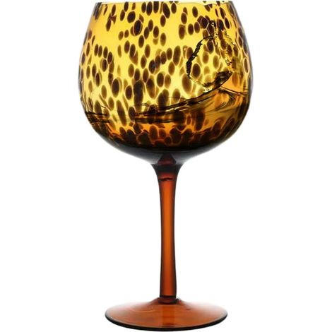 Rotweingläser, 61 cl, Leopardenmuster – Weingläser – Für Geburtstagsfeiern, Weihnachten, Hochzeiten, Whisky, Küche, Bar, Thanksgiving (1/5)
