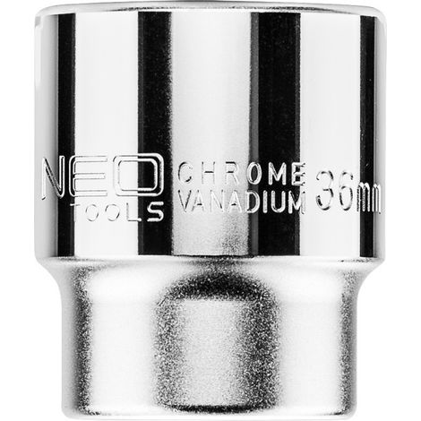 Douille hexagonale NEO 3/4"", 36 mm - Acier au chrome vanadium, DIN 3124 (1/3)