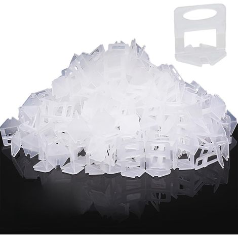 300 Languettes,Système De Nivellement,Joint 2 Mm,Épaisseur 3-12 Mm,Carrelage Sol Et Mur (1/5)