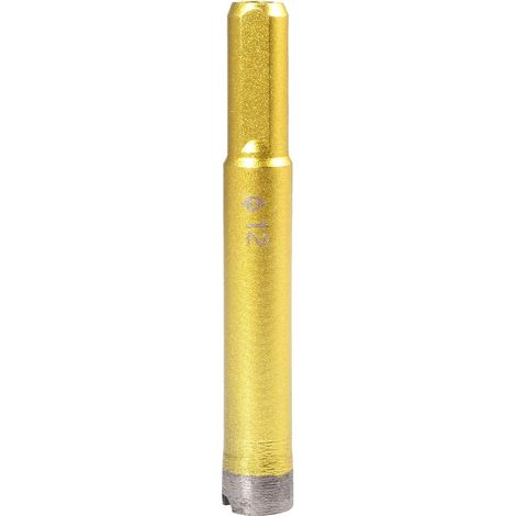 BRAVIX Scie Trépan Diamant 12mm - Foret à Creuser pour Marbre, Céramique et Porcelaine