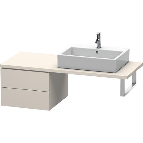 Console base L-CUBE 520x547x400mm tortora