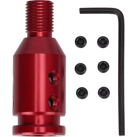 Adattatore universale per pomello del cambio auto, adattatore universale per pomello del cambio auto, per leve del cambio senza filettatura 12x1.25 (1/5)