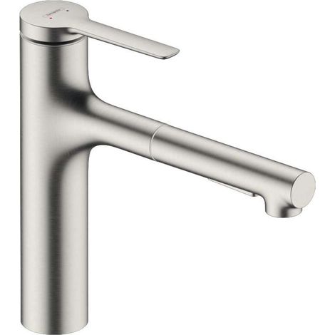 hansgrohe Zesis M33 Einhebel-Küchenmischer 160, Ausziehbrause, 2 (1/5)