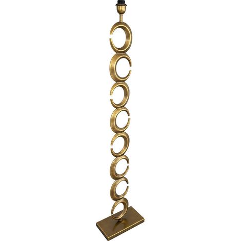Lampadaire sculptural laiton antique - laiton antique (1/3)
