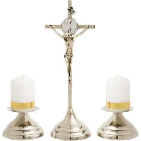 Set moderno di canti natalizi in argento 21,5 cm (1/3)