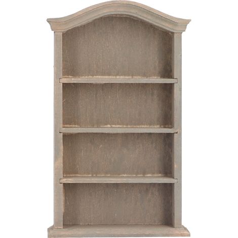 Bibliothèque miniature en bois pour maison de poupée, meuble de rangement à monter soi-même (1/5)