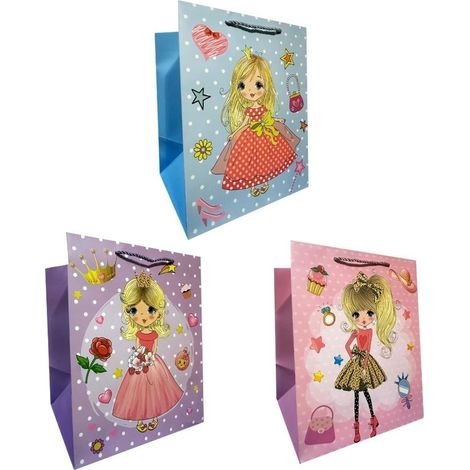 Kindergeschenktüte M mit breitem Boden
