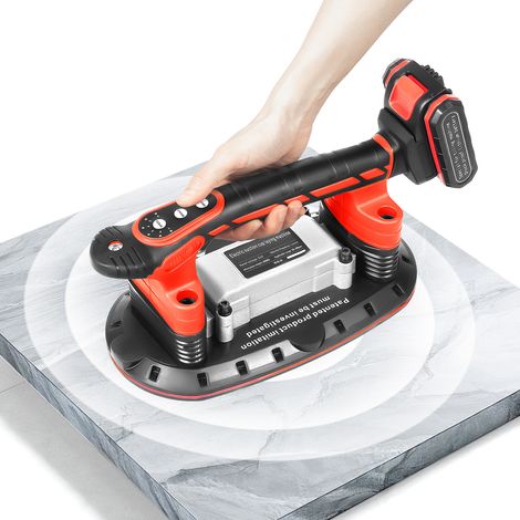 YISSALE-Hand-Fliesenvibrator / Vibrationswerkzeug für Fliesen - 200 W, verstellbare Geschwindigkeit, für Wand- und Bodenfliesen bis 240 cm - ideal für Fliesenverlegung in Küche & Bad (1/5)