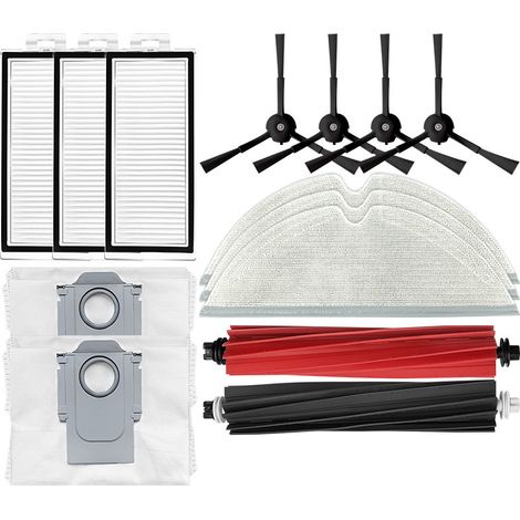 Accessori robot aspirapolvere Xiaomi Roborock Q5 MAX/Q8 Max spazzola principale/laterale/filtro/panno/sacco (1/5)