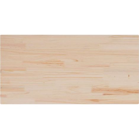 Maison Exclusive - Piano per Tavolo 100x50x1,7 cm Rettangolare Legno Massello Pino