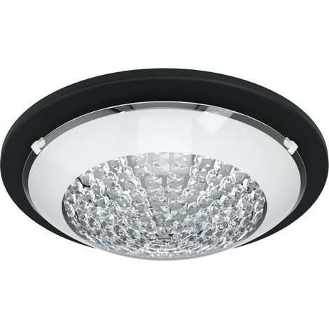 Plafonnier LED luminaire cristal pour plafond, lampe (1/4)