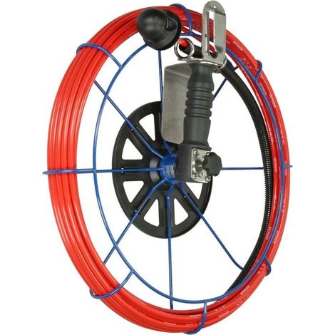 Tambour enrouleur avec dôme de fixation pour changement rapide 15 m