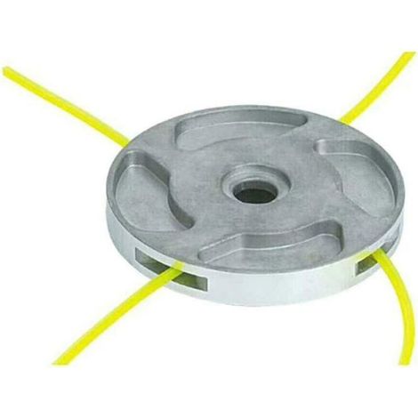 Tête de débroussailleuse universelle en aluminium – 4 lignes – Faible vibration pour coupe efficace – Compatible débroussailleuses (1/5)