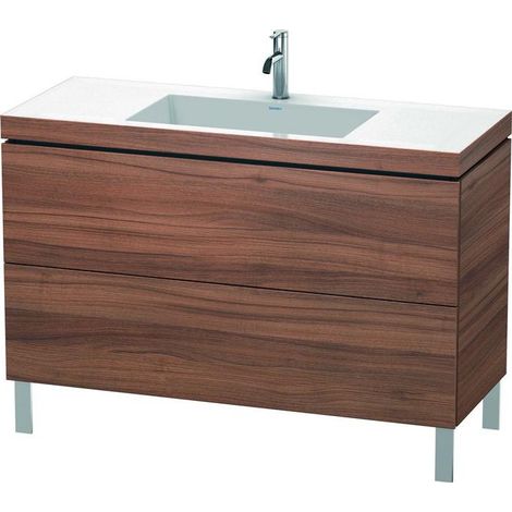 Duravit L-Cube c-bonded Set stehend, 2 Schubkästen, ohne (1/5)