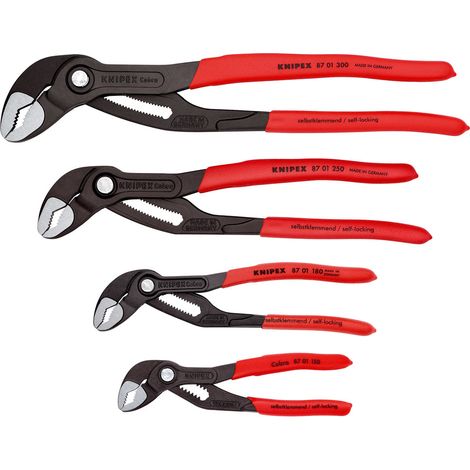 Jeu de pinces Cobra pour pompe Ó eau, DIN ISO 8976, 4 pices