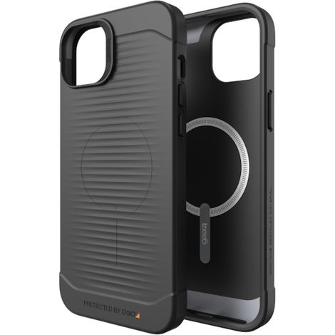 Gear4 Havana Snap - Custodia protettiva compatibile con MagSafe per iPhone 14 Pro Max (nera)