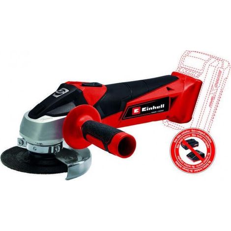 Amoladora Angular a Batería Einhell TC-AG 18 115 Rojo Negro