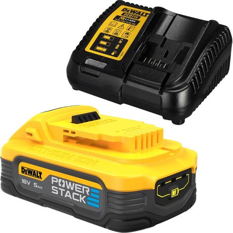 DeWalt DCBP518-XJ 18v 5.0ah Compact Powerstack Battery Pack + DCB115 Charger (1/5)