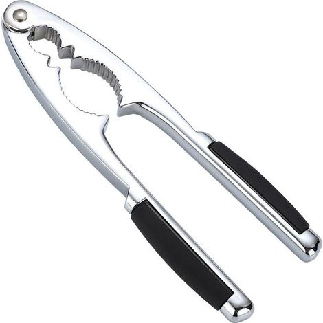 Ouvre-Noix Élégant en Alliage de Zinc, Casse-Noix Adapté à Toutes les Coquilles de Noix, Outil de Cuisine Robuste pour Casser Facilement les Noix (1/5)