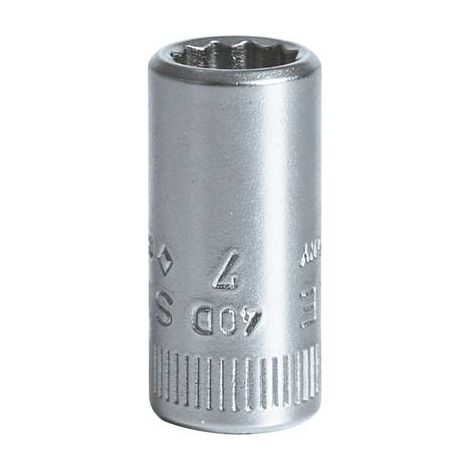 STAHLWILLE Douille 12 pans, 1/4 pouce 7 mm