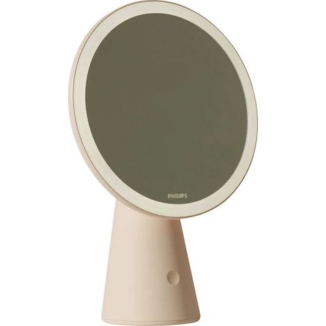 [NEUWERTIG] B-Ware Philips Spiegelleuchte Schminkleuchte Led Lichtmodi Metall Usb Rosé Dsk205 4,5 W