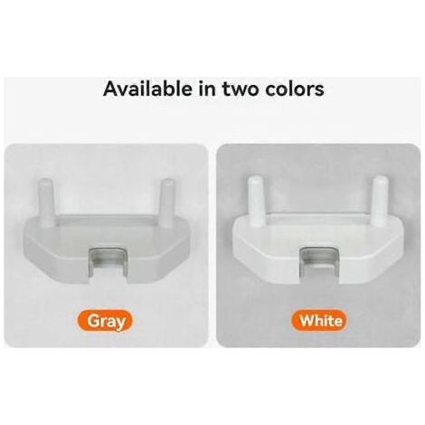 Support mural universel pour aspirateur V8 V7 V6/Xiaomi/Midea/Shark, blanc, B (1/5)