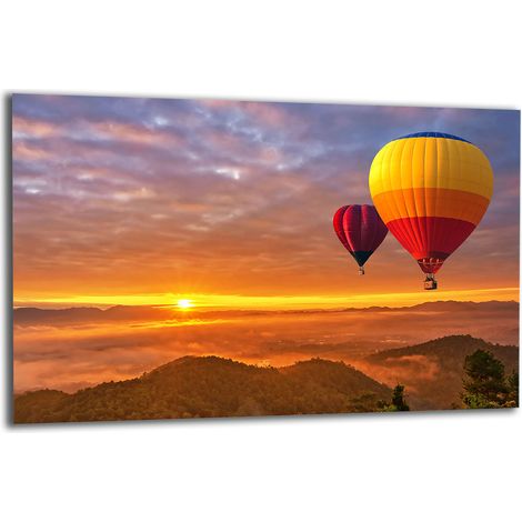 PLAQUE DE PROTECTION EN VERRE POUR POÊLE 80x52 PAYSAGE (1/5)