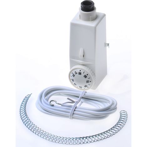 Rs Pro – Thermostat radiateur électrique 16A – Tension 250V c.a. – Fonction 1 RT – Température +10 à +90°C (1/3)