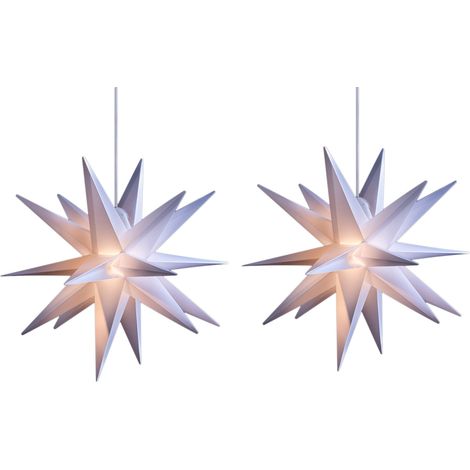 2x Novaliv Dekostern Dekostern 65cm Weiss (1/5)