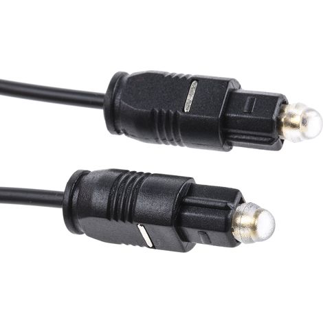 Câble fibre optique RS PRO Toslink Toslink 1.5m ( Prix pour 1 )