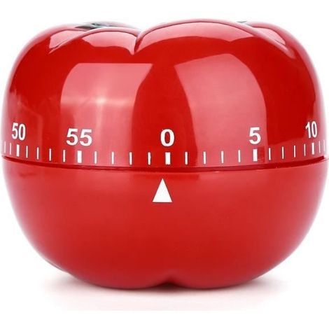 Minuterie Réveil Cuisine Analogique 60 Minutes - Minuteur pour Chef Cloche Cadeau Decor Amusant ABI19 (1/4)