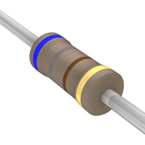 680r 1w Résistance oxyde métallique 680 Ohm 1w 5% 680r1w