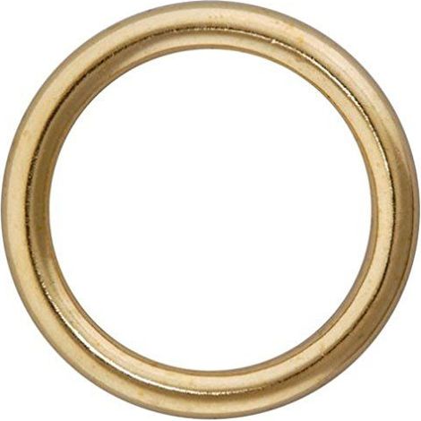 Bulk Hardware BH03263 Anneau de rideau en Metal avec finition Laiton, Set de 24 Pieces
