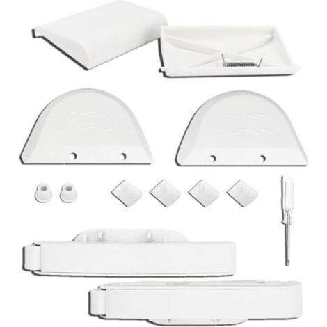 Das AXV417WHP Poolreinigungsbox-Set mit AXV604WHP Schlammschutz-Set, AXV434WHP Falt-Set und AXV414P Koffer (4er-Pack) ersetzt Hayward Pool Vac Ultra und Navigator-Poolreiniger. (1/5)