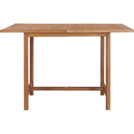 Maison Exclusive - Garten-Esstisch 110x110x75 cm Massivholz Teak (1/5)