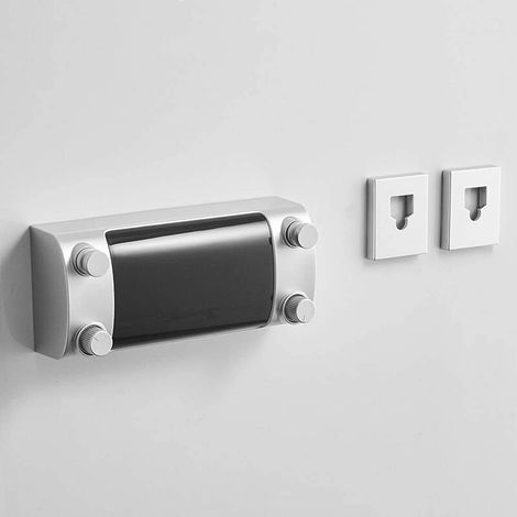 Corde a Linge Retractable, Double Ligne Rétractable Étendoir à Vetements Fil à Linge, pour Les Petits Jardins, Terrasses ou Balcons- 4.2mx2/13.7ft x2,Silver,10.4 x 8 x 23.4cm (1/4)