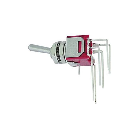 Perel 146372 submi niature interruttore a levetta, verticale