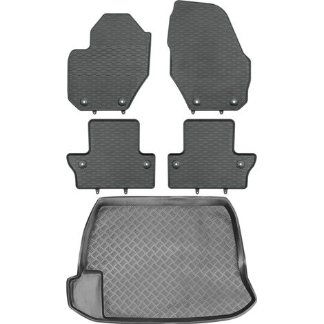 Volvo S60 II Limousine (2010–2018) – Set: Gummifußmatten + Kofferraummatte (1/5)