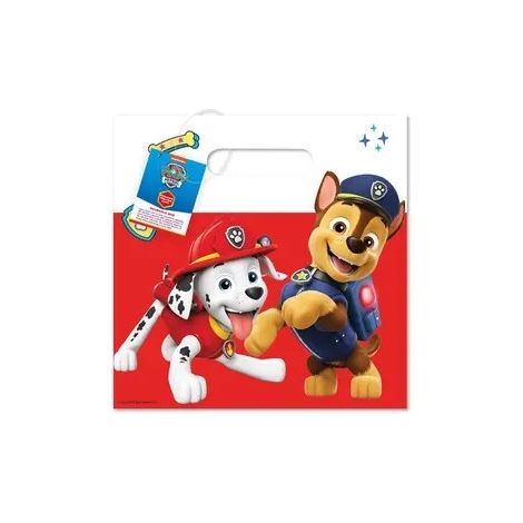 Sacs cadeaux réutilisables PAW PATROL, lot de 4.