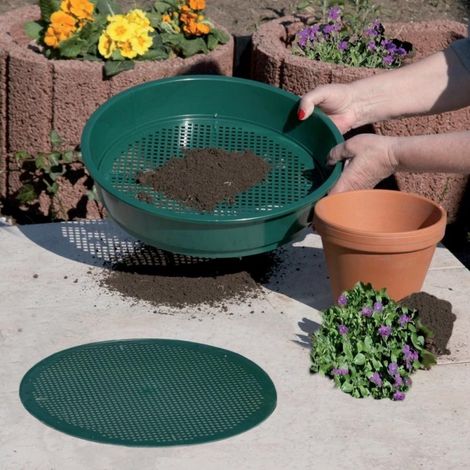 Tamiz verde 4-6mm plástico