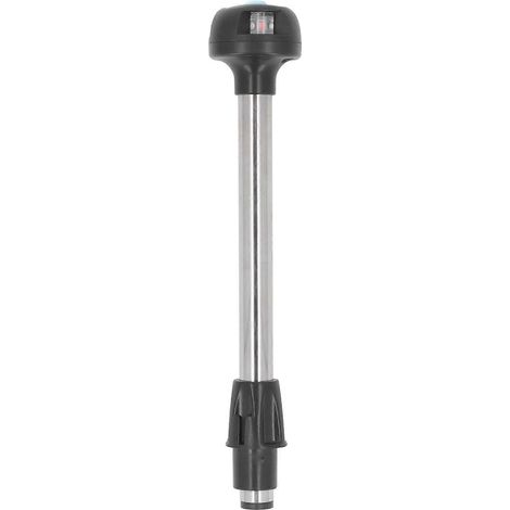11 Zoll 2W Heckleuchte mit 1W weißer Lampe, rot-grüner Farbauswahl, Marine-Bootsbeleuchtung, Stecker 2-Pin-Steckdose, IP65, Wasserschutz