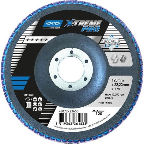 X-Treme Pro Disco lamellare 125 mm P120