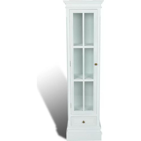 Scaffale mobile di design libreria in legno bianco 2702081/2