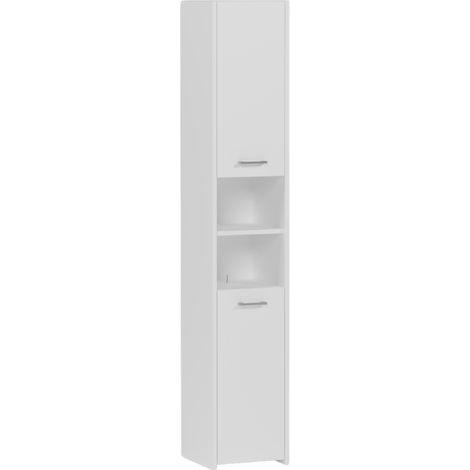 Badezimmerschrank Weiß, 40 x 30 cm - Modern L-1