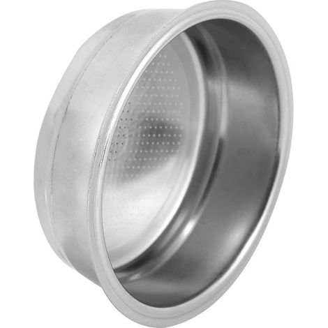 Filtre à café en acier inoxydable 51mm pour machines DeLonghi, passoire simple couche. (1/5)