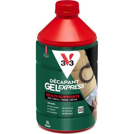 Décapant gel express® Multi-supports V33 2L
