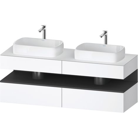 Duravit Collection One Meuble sous-vasque sur console, 2 tiroirs, (1/2)